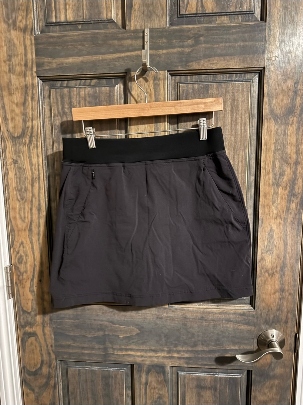 Eddie Bauer Black Active Mini Skort